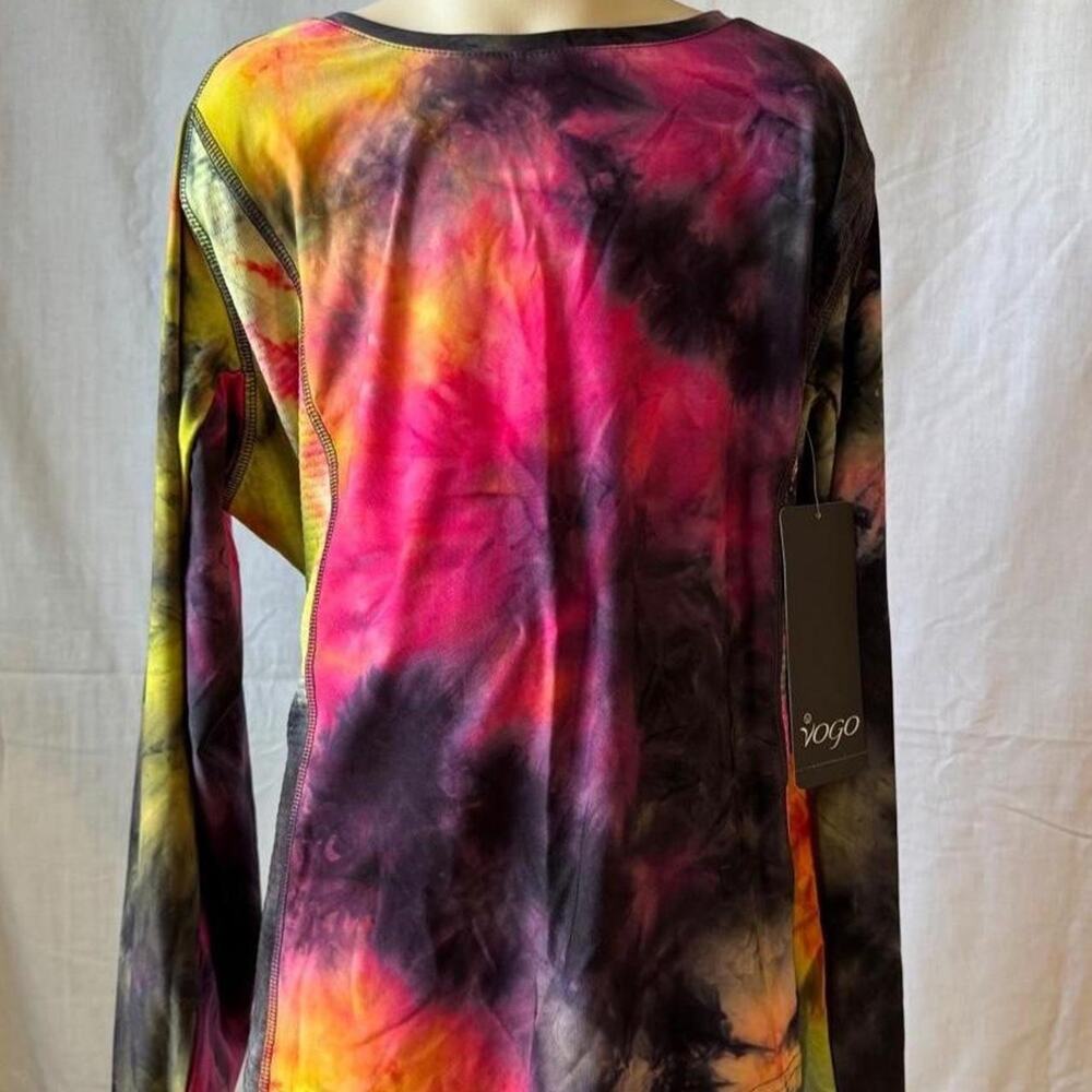 Vogo athletica brand multicoloured tie dye